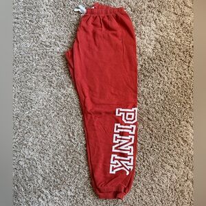 Victoria’s Secret PINK Sweatpants in color Rust